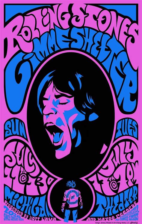 Rolling Stones Musician Concert Poster Rock And Roll Legends Live