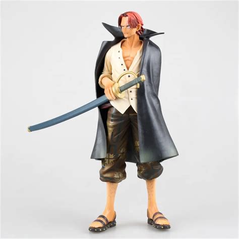 Free Shipping Japanese Anime One Piece Action Figures Pvc Tos Doll Model Collection Red Haired