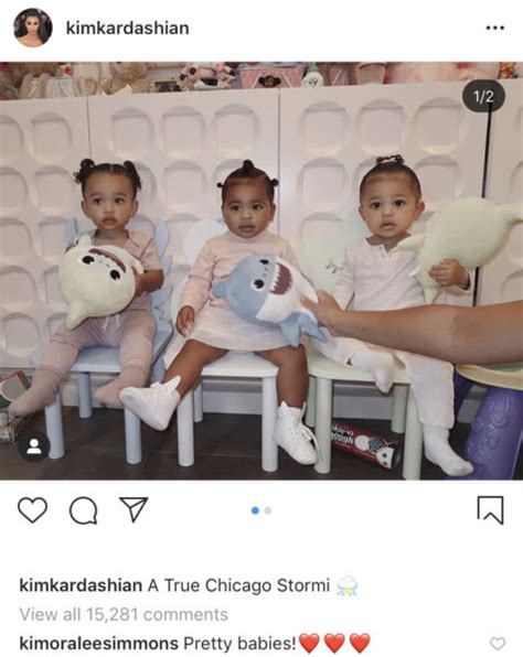 Kim Kardashian Shares Sweet Photo Of Daughter Chicago With Nieces True