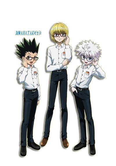 Hunter X Hunter Render Gon Kurapika Killua By Miahatake13 On