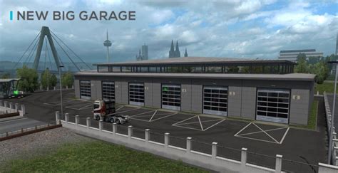 Modern Garage V1 4 By Frkn64 1 35 X ETS2 Mods Euro Truck Simulator