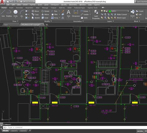 Drafting Of Low Voltage Electrical Systems In Autocad