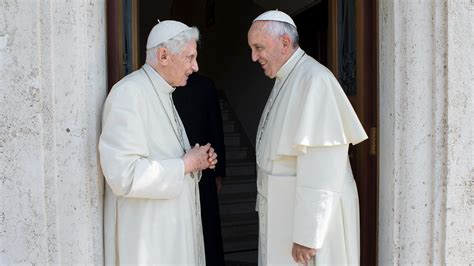 Two Popes And One Big Furor After Benedict Weighs In On Priestly Celibacy The New York Times