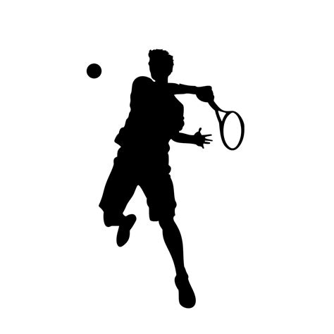 Wall Decal Tennis Clip Art Serve Sports Tennis Png Download 1500