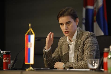 Premijerka Ana Brnabic U Ponedeljak U Briselu