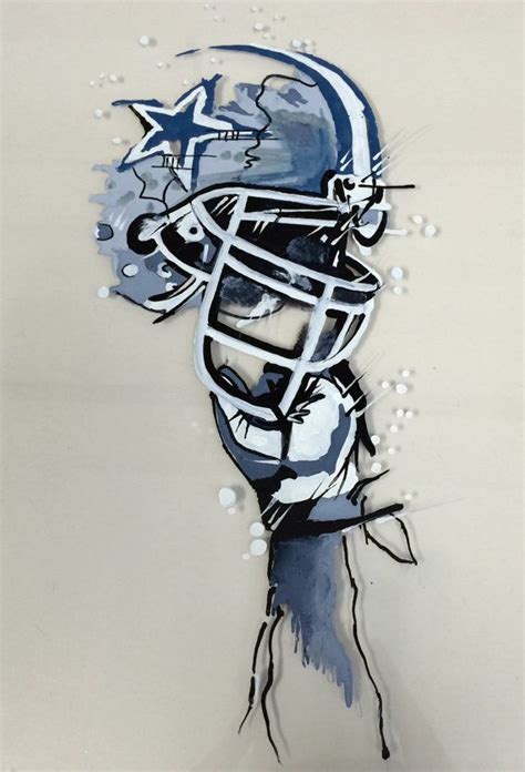 Cowboys Football Artwork By Sportdecor On Etsy Cowboys Football