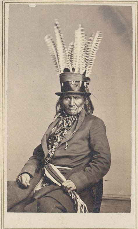 chippewa man in washington d c 1862