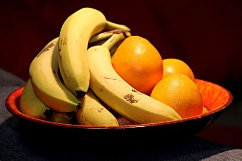 Fruit Bananas Oranges Free Photo On Pixabay