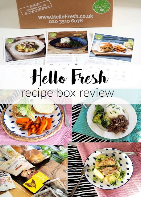 Hello Fresh Meal Subscription Box Review Eatlovelive