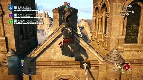 Assassin S Creed Unity Free Roam Assassin S Parkour Youtube