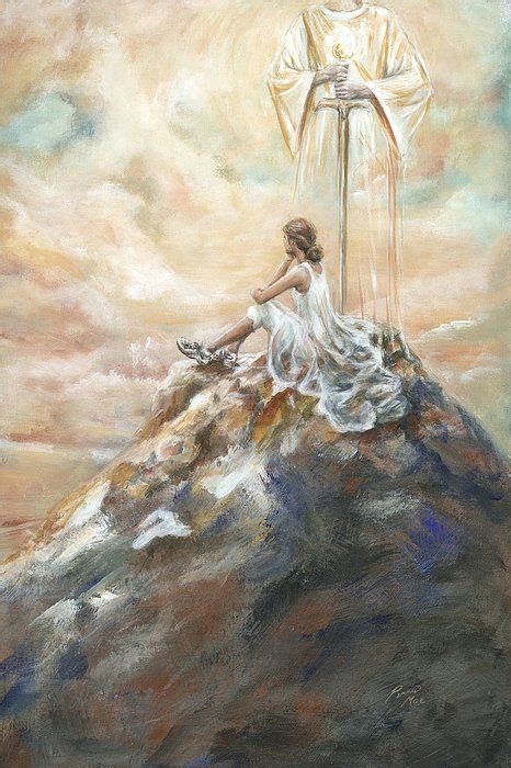 The Battle Is Won Art Print By Pennie Mirande Prophetic Painting