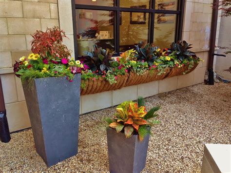 Summer Container Garden Decor Designed And Installed By