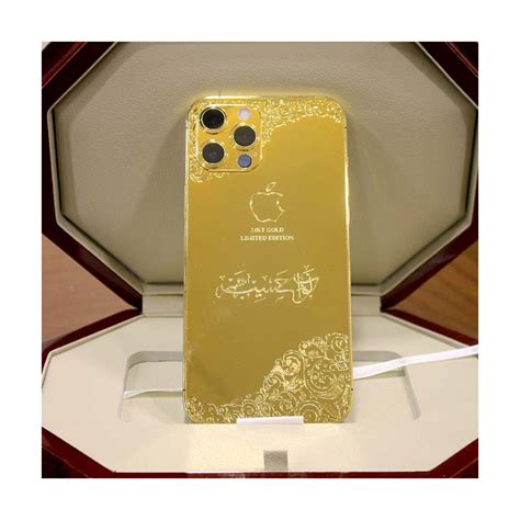 Buy Apple Iphone 13 Pro Max 24kt Gold Plated Pta Approved With