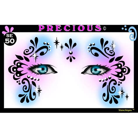 Stencileyes Airbrush Face Painting Stencils For Face And Body Art