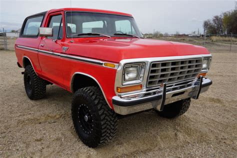 Rare 1978 Ford Bronco Ranger Xlt 4x4 72k Original Miles Classic