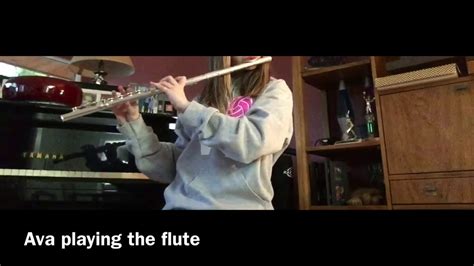 Ava Playing The Flute Youtube