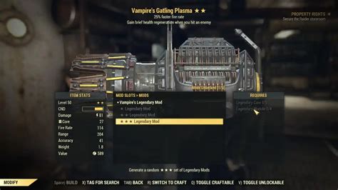 What Are Legendary Mods And How To Use Them In Fallout 76 Pro Game