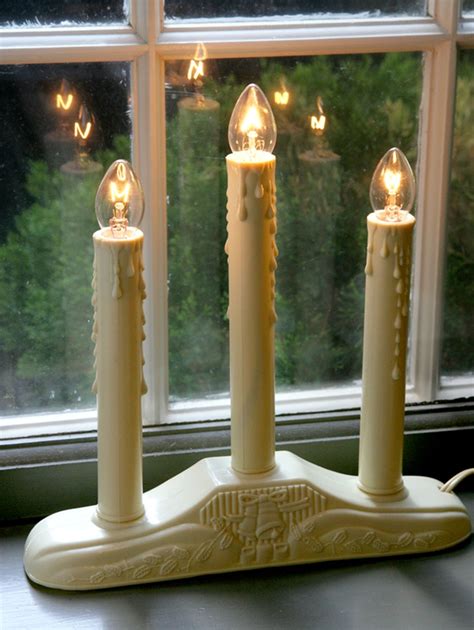 Electric Windowsill Candle In 3 Sizes Christmas Window Candles
