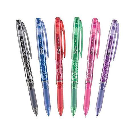 Pilot Frixion Point Erasable Gel Pens Extra Fine Point Assorted Ink