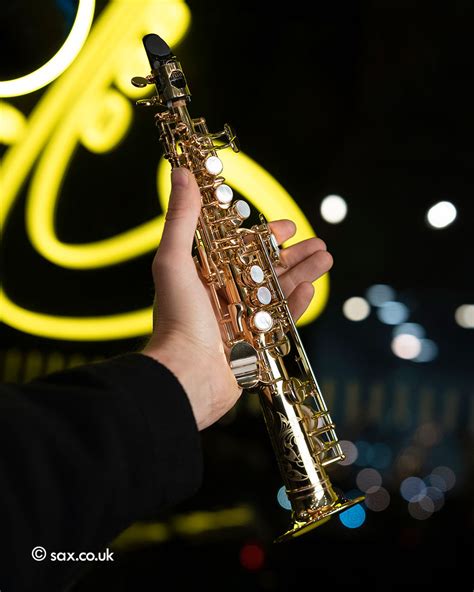 Benedikt Eppelsheim Soprillo Saxophone Gold Lacquer — Uk