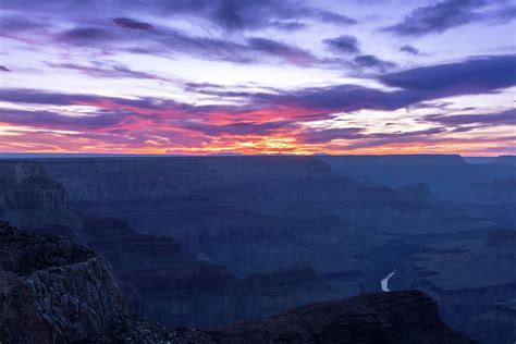 Sunset Sky Grand Canyon Photograph By Trice Jacobs Fine Art America
