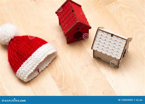 Christmas Decoration Vintage Concept, in Home Stock Photo  Image of