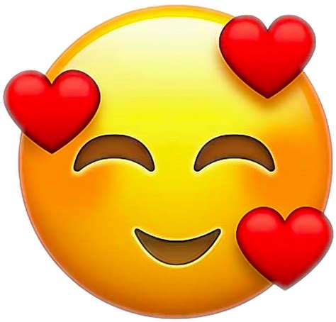 Emoji Heart Love Sticker Smiley Emoticon Png Pngwave Images And