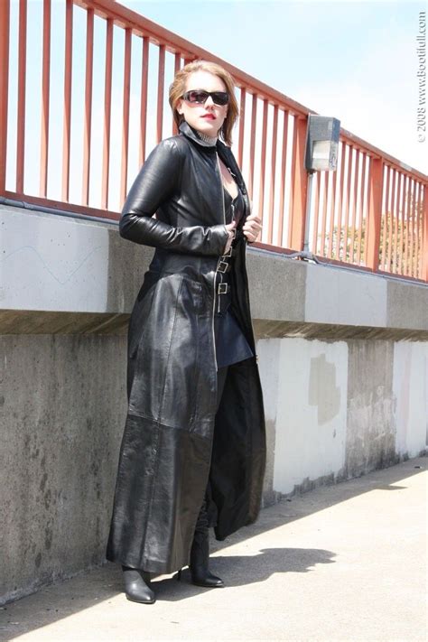 Pin By Uwe Schmidt On Ledermantel ️ Long Leather Coat Leather Coat Leather Outfit