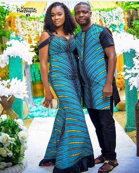 Matching African Outfits For Couples Kitenge Fashions For Couples