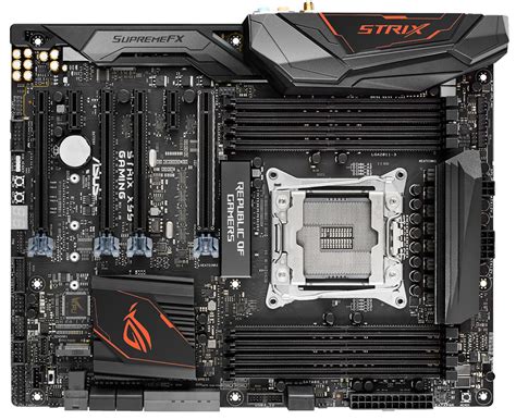Asus Announces Rog Strix And All New X99 Signature Motherboards