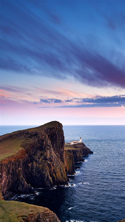 Scotland Sea Lighthouse Wallpapers 1080x1920 740163
