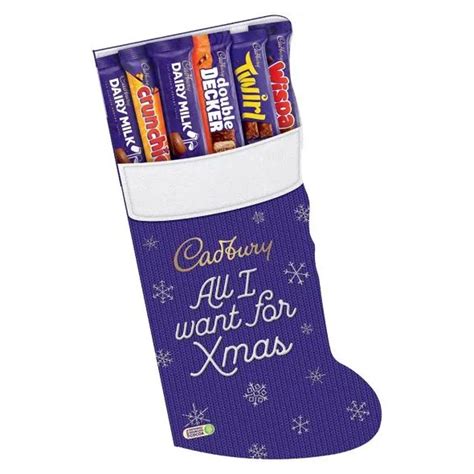 cadbury stocking selection box 179g branded household the brand for your home