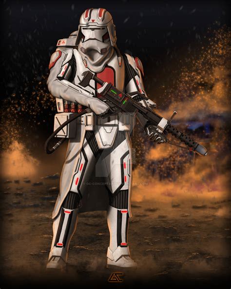 Artstation Clone Blaze Trooper Armor Custom
