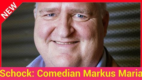 Schock Comedian Markus Maria Profitlich Hat Parkinson Youtube