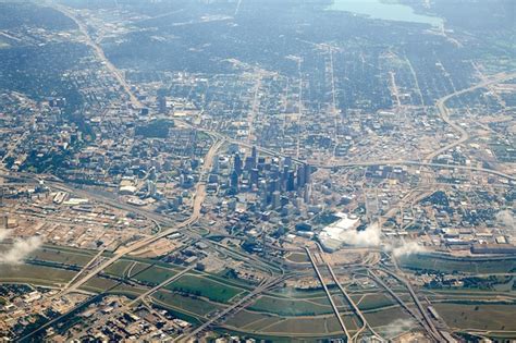 Premium Photo Dallas Aerial View In Texas Usa