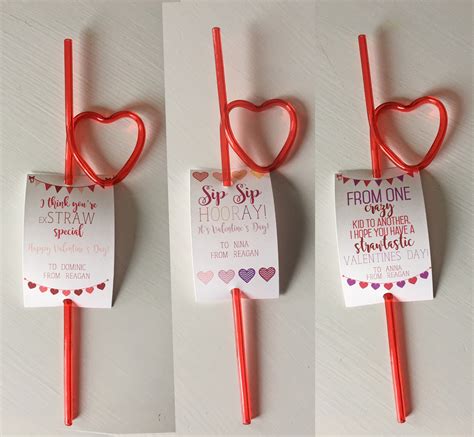 Crazy Straw Valentine Printable Printable Word Searches