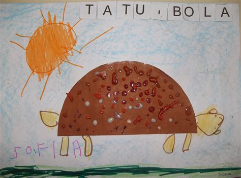 Atividade Tatu Bola Educação Infantil