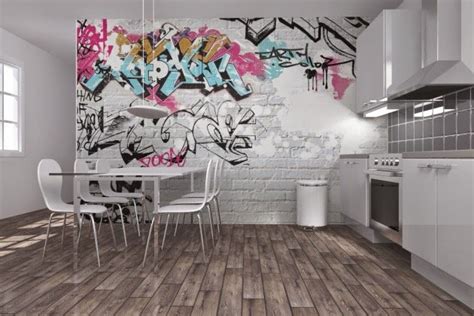 18 Gorgeous Graffiti Wall Interior Inspirations Godfather Style
