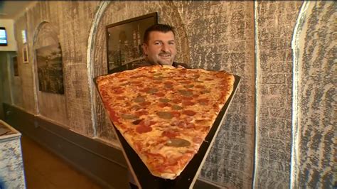 Nics New York Pizza In Hialeah Is Dishing Out 3 Foot Long Slices Of