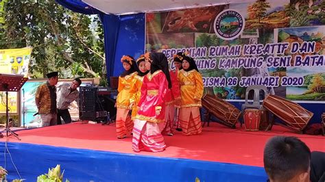 Narasi seni nusantara karya kreasi untuk indonesia bkpts (badan kerjasama perguruan tinggi seni) seluruh indonesia. Tari peresmian kampung seni batam - YouTube
