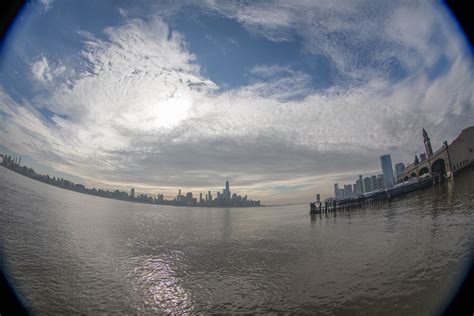 Lower Manhattan And Hoboken Shot With A Canon Fisheye Len Flickr