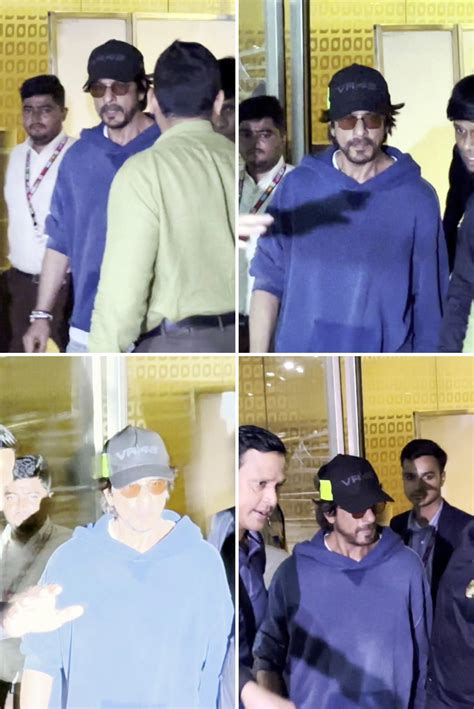 Shah Rukh Khan At The Airport