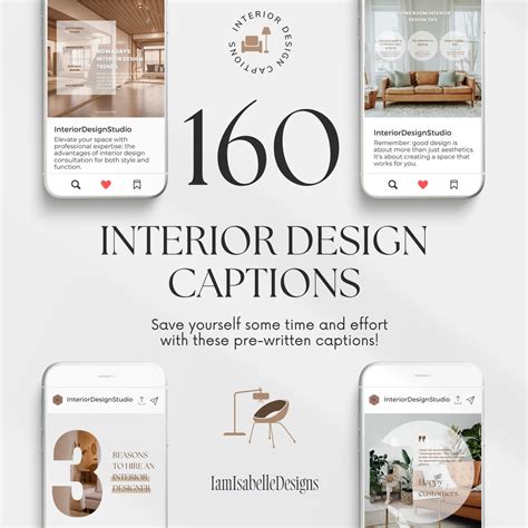 Interior Design Captions Social Media Interior Designer Etsy