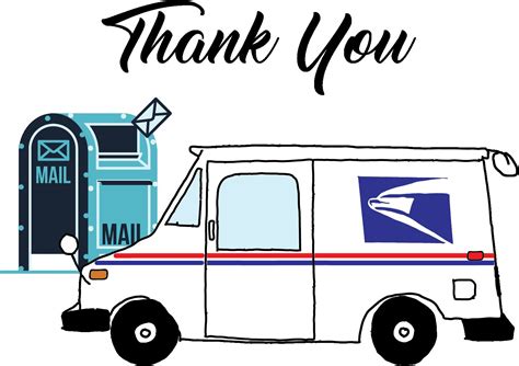 Really nice cards…mailed for you! Postal Thank you Cards Postcard from Mail Carrier 10pk ...