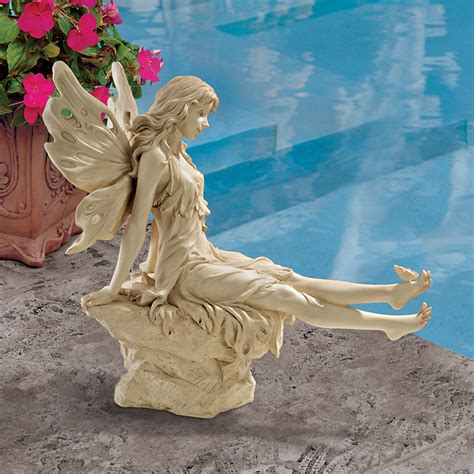 Design Toscano Twinkle Toes Fairy Statue Garden Statues At Hayneedle