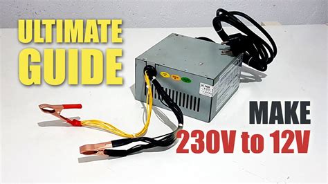 Unbelievable Diy Project Build Your Own Power Supply From An Old