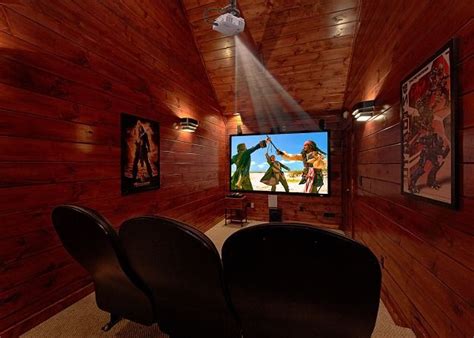 Opening in april 2021, in the middle of pigeon forge, tennessee is the largest rental cabin you've ever seen! 3 Master Suite Luxury Cabin with Private Home Theater Room ...