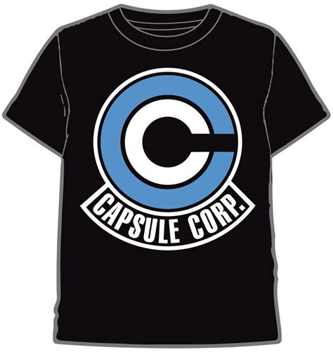 Camiseta Dragon Ball Capsule Corp Logo — Camden Shop