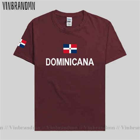 Dominican Republic Dominicana Dom Men T Shirt Fashion 2021 Jersey Nation Team Cotton T Shirt