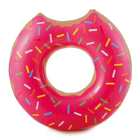inflatable doughnut pool float athletic stuff